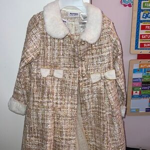 NWT dress and coat combo size 5